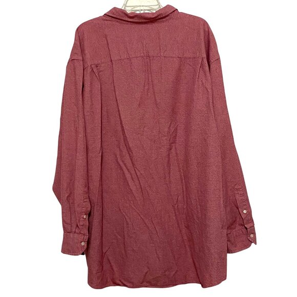 Cremieux Mens Button Down Shirt 3XB Red Dress Casual Preppy Business Career - Picture 3 of 7